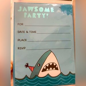 Children’s birthday party invitations 10 pack nwt